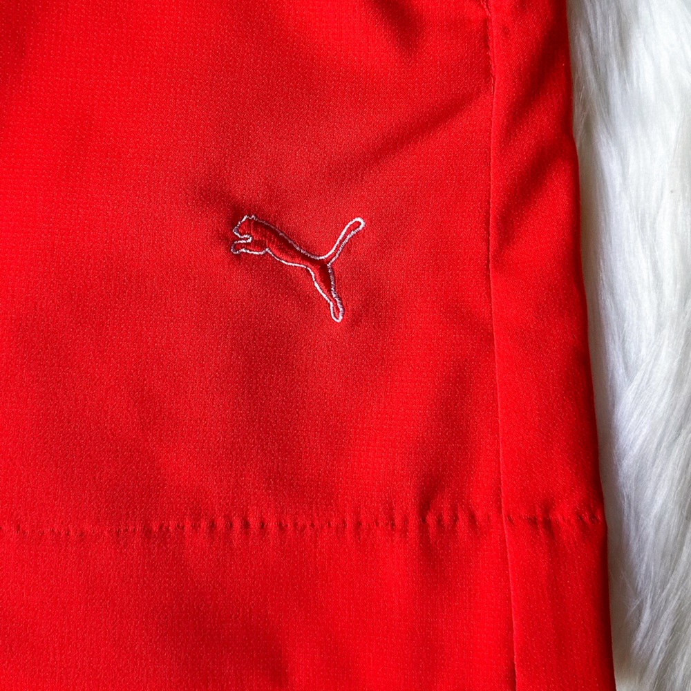 PUMA Cobra Sport Red Orange Pleated Golf Skirt Skort Size 2 NWOT - Picture 3 of 5